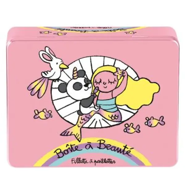 Boîte à Beauté - Fillette à Paillettes - Derrière La Porte