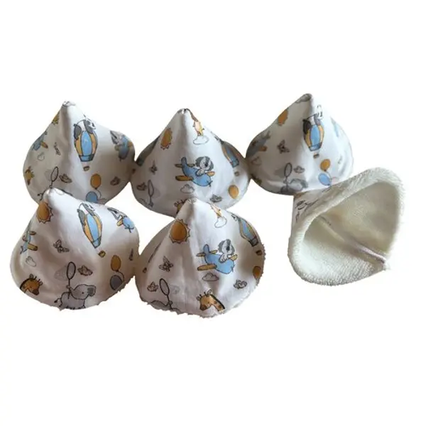Lot de 6 tipis pare pipi animaux dans les airs