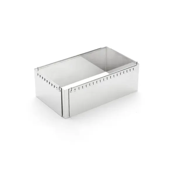 Cadre extensible inox rectangle Hauteur 5cm De Buyer