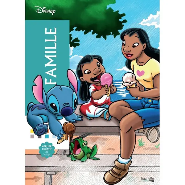 100 coloriages mystères 'Famille'