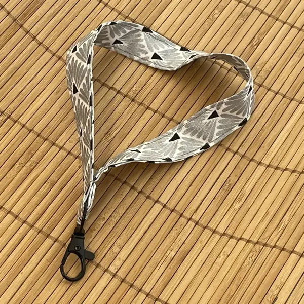 Porte-clés lanière éventails japonais