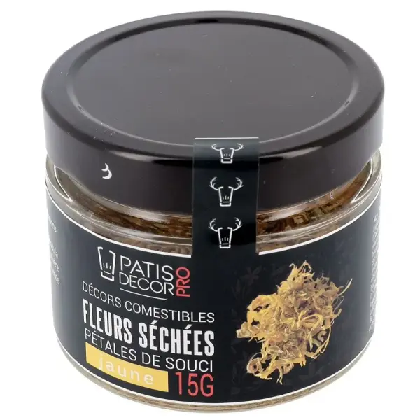Pétales de soucis jaunes séchées 15 g - DDM 12/26