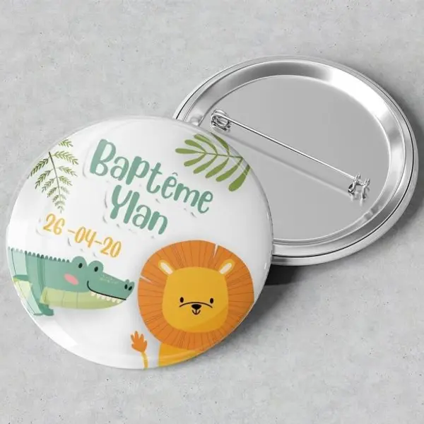 Badges ou magnets Jungle