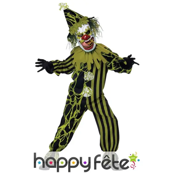 Costume de clown plein de morve pour enfant