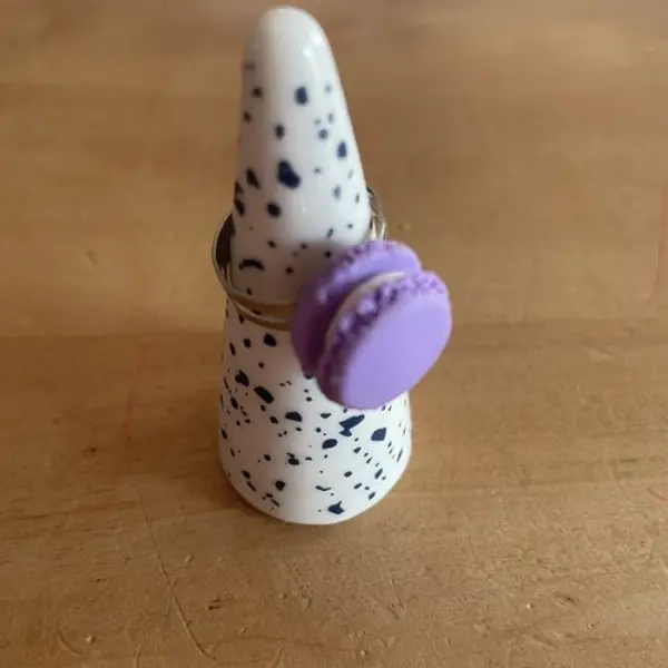 Bague réglable et pâte polymere