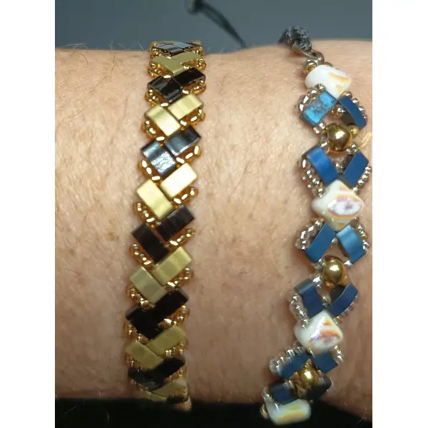 Bracelet chevron miyuki a684