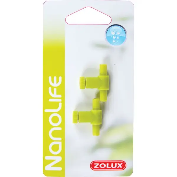 Robinet à air plastique pour aquarium - x2pcs