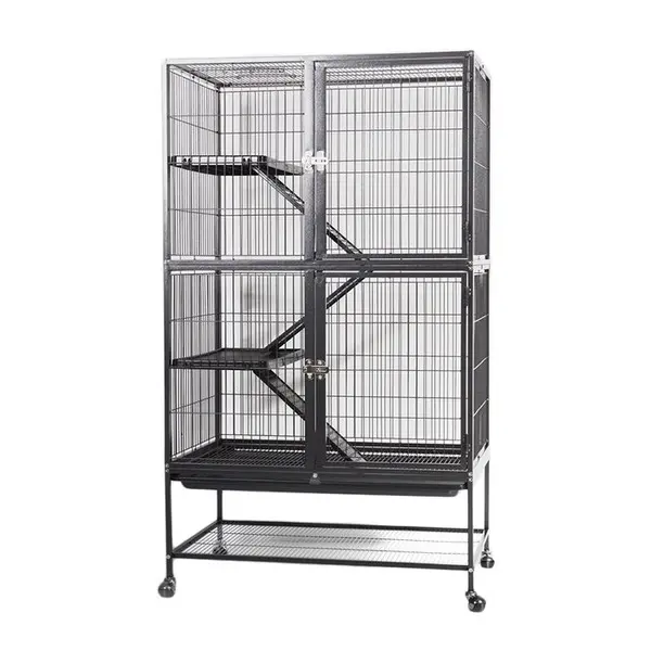 Cage combi pour rongeurs,oiseaux Nothing Hill : L80xl54xh137,5 cm