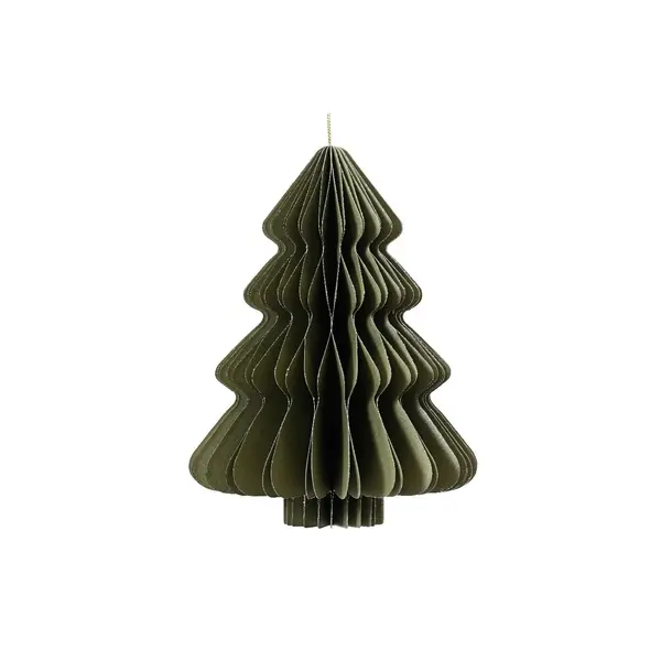 Sapin papier vert - 40cm