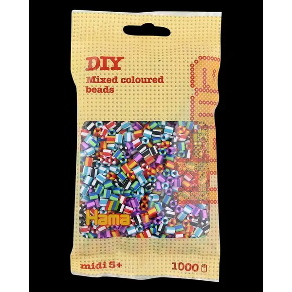 Sachet de 1000 perles Midi - Bicolores
