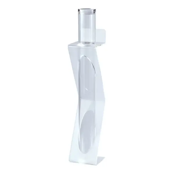 porte-cornets à glace mural PMMA hauteur 56 cm