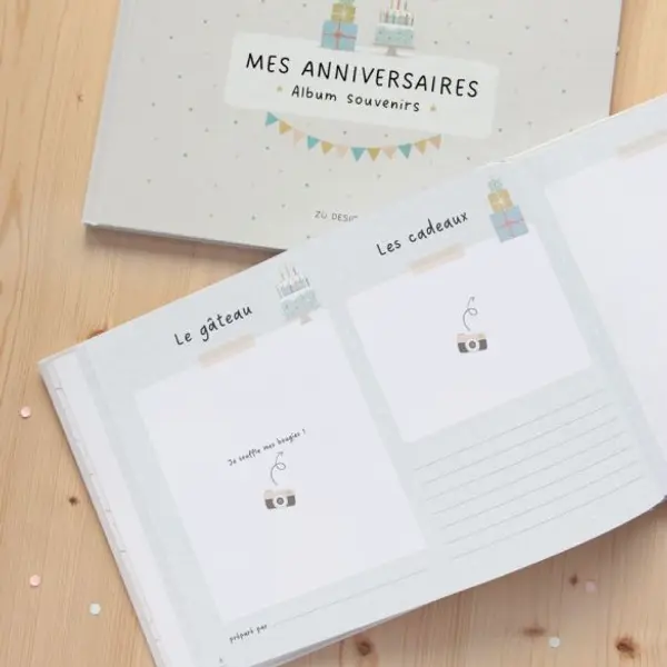 Mes anniversaires Album souvenirs