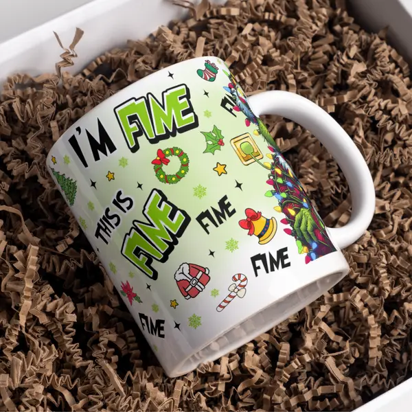 Mug noël grinch