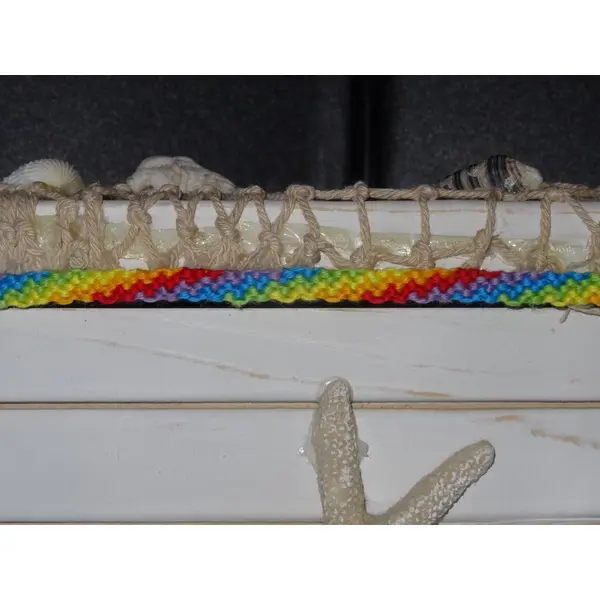 Bracelet brésilien "le passionné" couleurs de l'arc en ciel