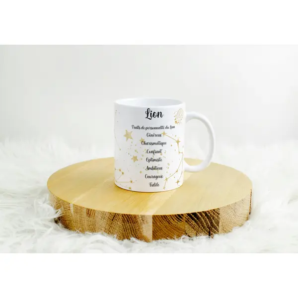 Mug horoscope signe lion