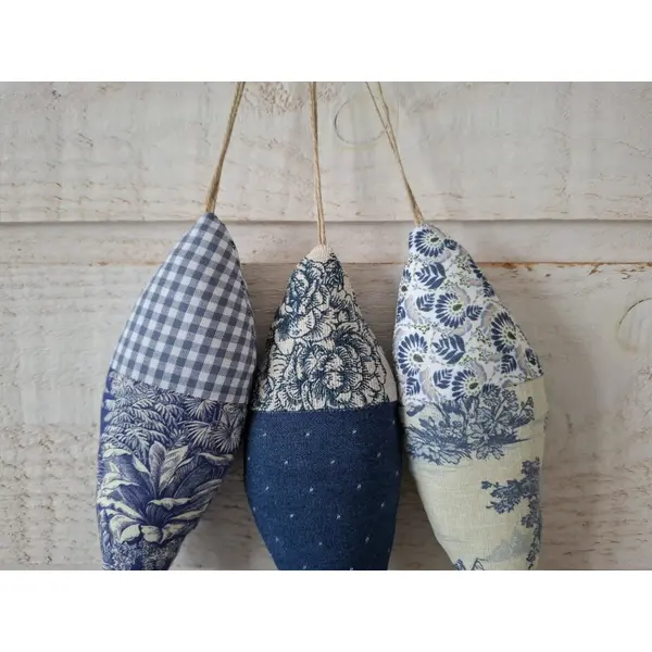 Lot de 3 poissons tissus (n°2)