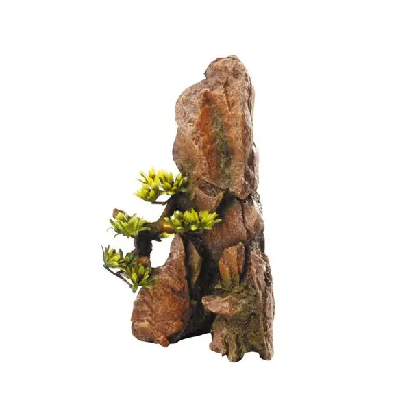 Bonsaï Slat pour décoration d'aquarium, coloris variable - H.17,2cm