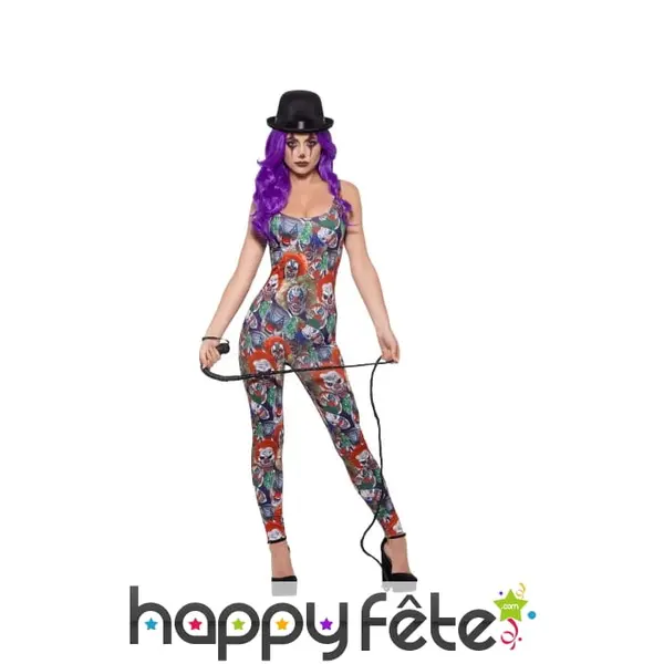 Combinaison sexy de Creepy le clown