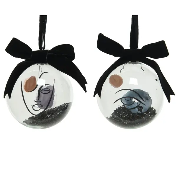 2x3 Boules design œil et visage