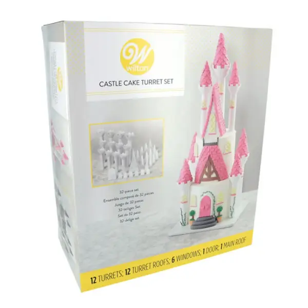 Kit de décoration pour gâteau château Wilton