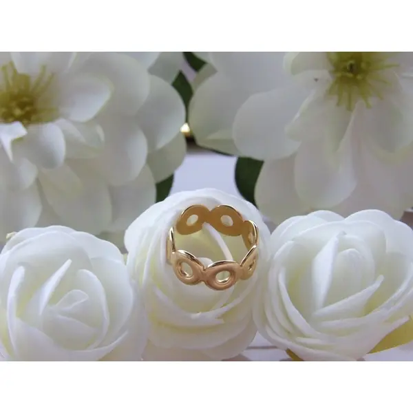 Bague 7 ronds couleur or