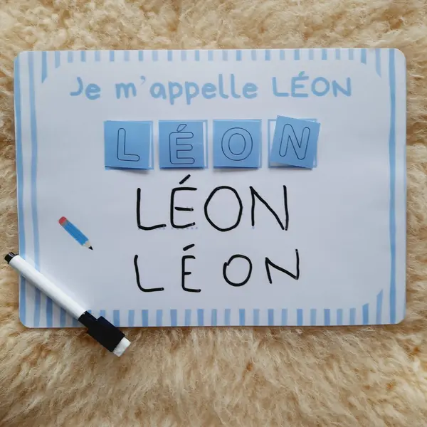 J'écris mon prénom- apprendre à reconnaître et écrire son prénom - graphisme maternelle