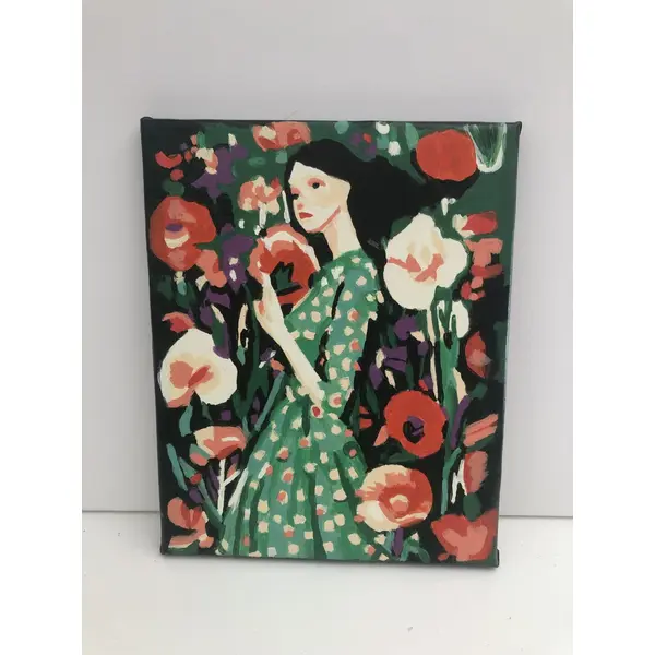 Tableau toile tendue peinture acrylique réf 8947