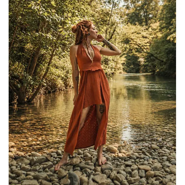 Robe longue anoki