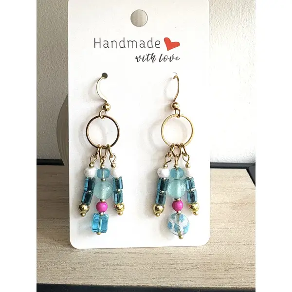 Boucles d’oreilles perles