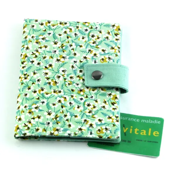 Pochette médicale,étui rangement papiers santé, papier ordonnances ,ordonnancier, carte vitale, santé, pharmacie