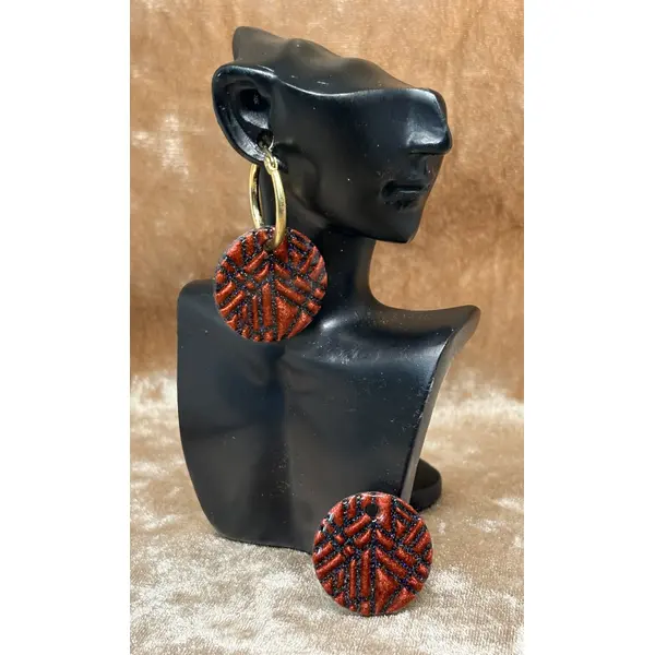 Boucles d oreilles avec sa paire de pampilles