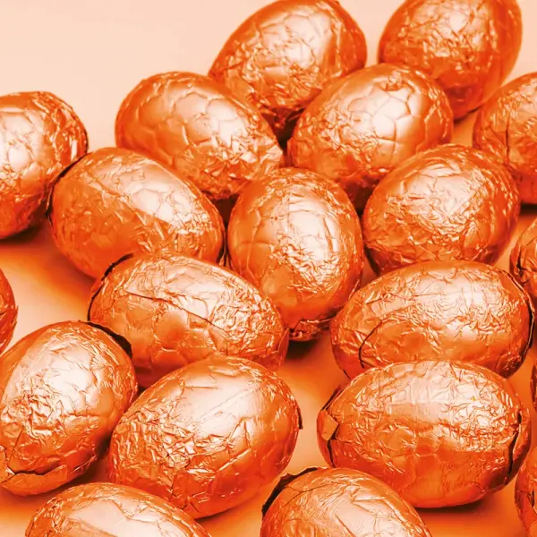 Papier d'emballage en aluminium pour bonbons et chocolats (x50)