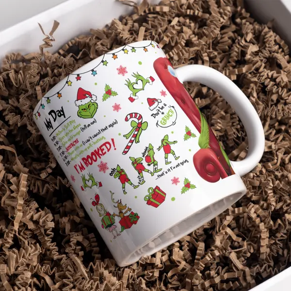 Mug noël grinch