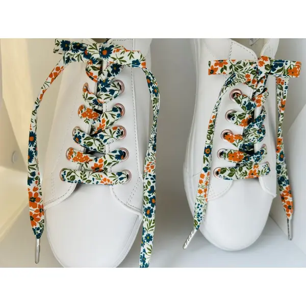 Lacets fleuri