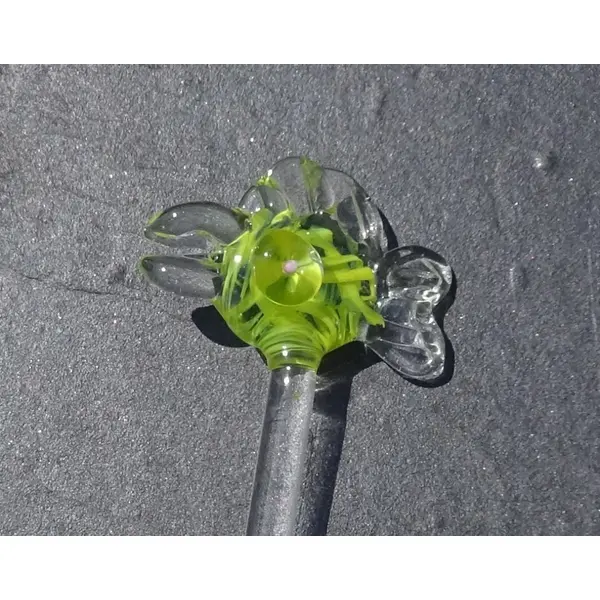 Figurine décorative verre filé, lampwork, verre de murano, deco.0115