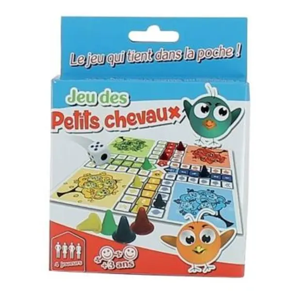 Jeu des "Petits Chevaux" - Format Pocket
