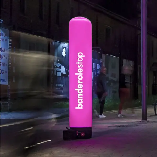 Totem publicitaire gonflable L