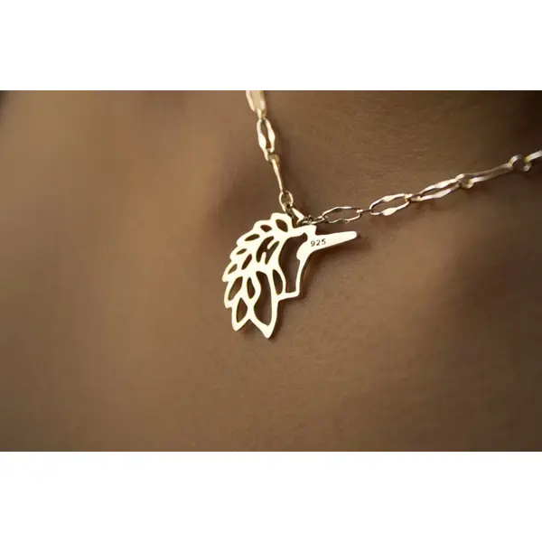 Collier "lunaria" code : destock50 argent 925 43 cm bijoux femme assembler mains (a267)