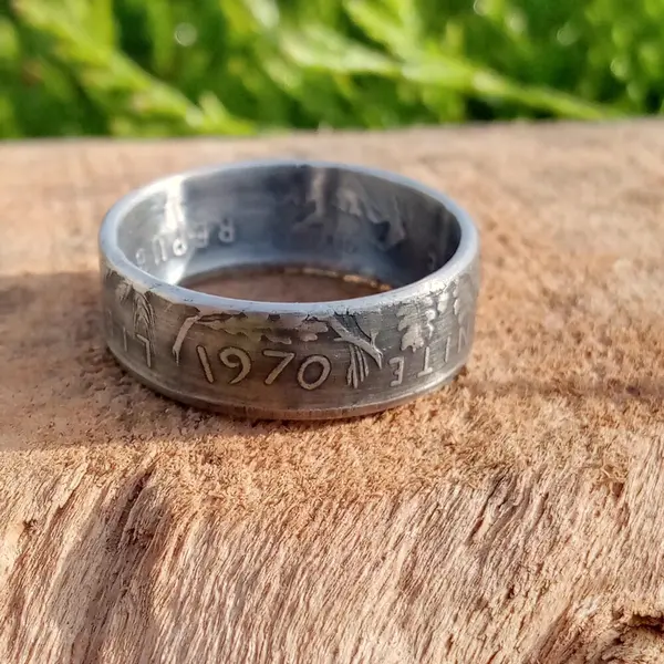 Bague 5 francs la semeuse