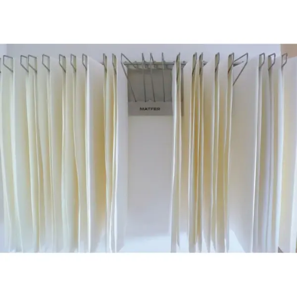 séchoir inox mural pour toiles à couches 24 barres 1.5 m