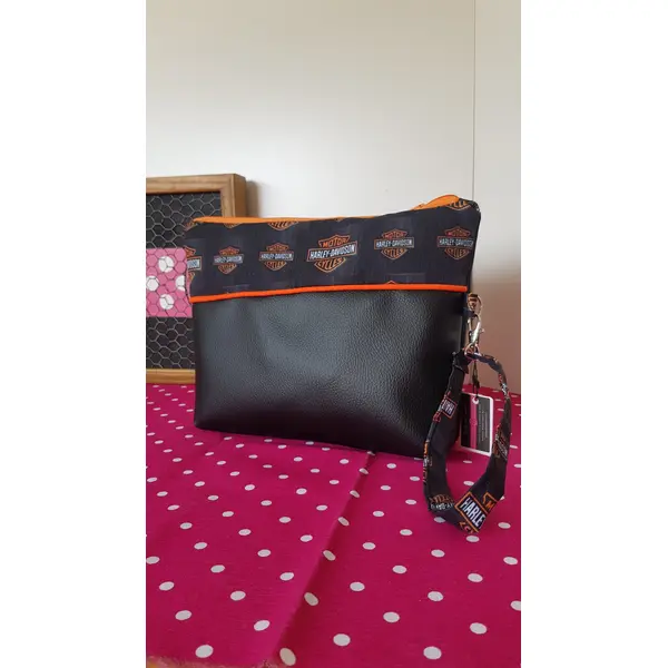 Sac pochette harley