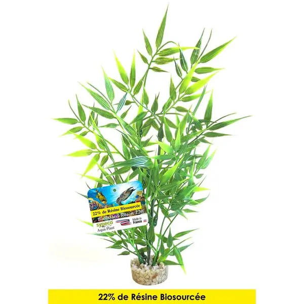 Décoration d'aquarium, Bioaqua bamboo - H.25cm