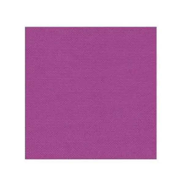 50 Serviettes Microgaufrées - Orchidée