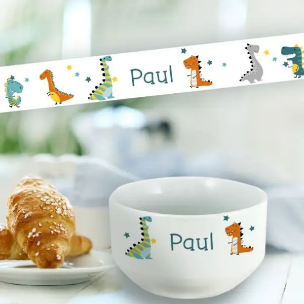 Bol personnalisable Dinosaures