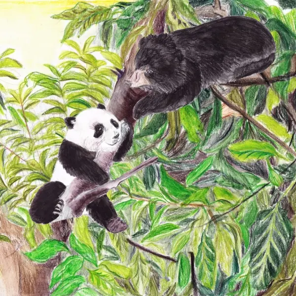 Comment byi la dom le panda est devenu végane