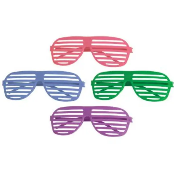 Sachet de 4 Lunettes à Lames - Multicolore
