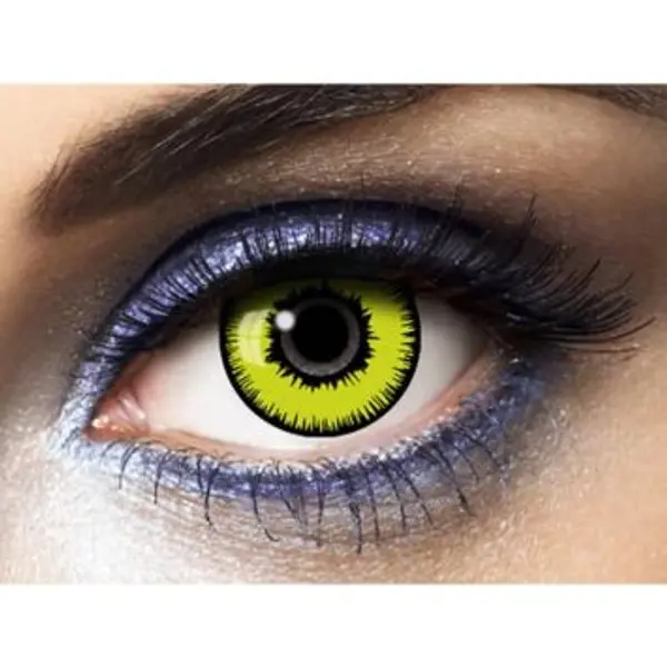 Lentilles "Big Eyes Green" - 1 an (sans correction)