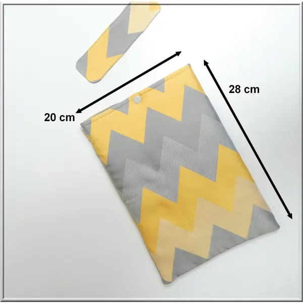 Pochette pour livre de poche avec son marque page assorti