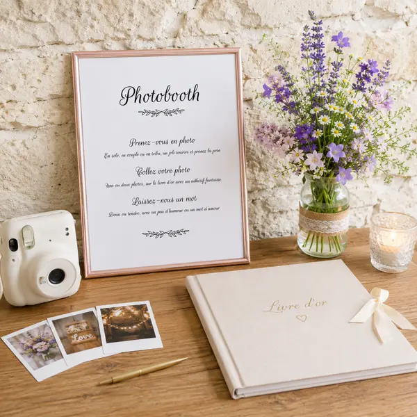 Affiche pour mariage, pancarte photobooth, décoration de mariage - affiche numérique à imprimer
