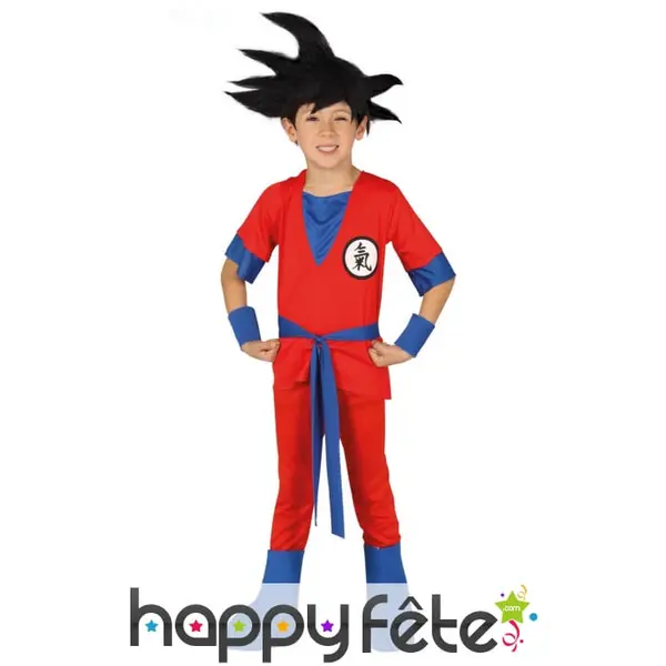Costume de samouraï manga pour enfant